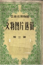 云南省博物馆 文物图片选辑 第3集