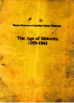 THE AGE OF MATURITY
