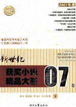新世纪获奖小说精品大系07卷 下