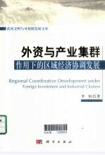 黄河文明与可持续发展文库 外资与产业集群作用下的区域经济协调发展