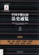 中国少数民族法史通览 第6卷 傣族 佤族 德昂族 布朗族 景颇族 阿昌族 拉祜族 基诺族 哈尼族