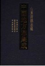 中国地方志集成 山东府县志辑 30