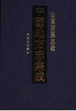 中国地方志集成 山东府县志辑 23