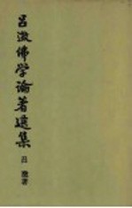 吕澄佛学论著选集 卷2