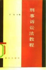 刑事诉讼法教程