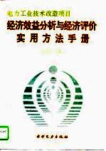 电力工业技术改造项目经济效益分析与经济评价实用方法手册