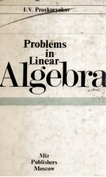 PROBLEMS IN LINEAR ALGEBRA