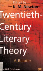 Twentieth-Century Literary Theory