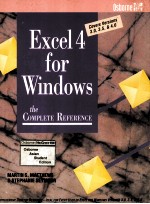 Excel 4 for Windows:The Complete Reference