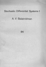 STOCHASTIC DIFFERENTIAL SYSTEMS I 84