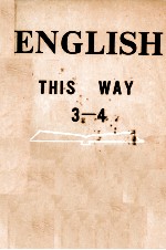 ENGLISH THIS WAY BOOK 3-4