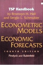 ECONOMETRIC MODELS AND ECONOMIC FORECASTS FOURTH EDITION