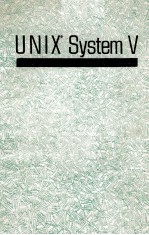 UNIX R System V Documentor's Workbench TM User's Guide