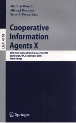 Lecture Notes in Artificial Intelligence 4149 Cooperative Information Agents X 10th International Wo