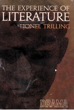 THE EXPERIENCE OF LITERATURE A READER WITH COMMENTARIES Drama