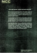 Audit and Control of Mini-and Microcomputers