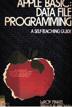 APPLE TM BASIC:DATA FILE PROGRAMMING