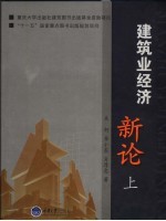 建筑业经济新论 上