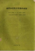 水稻分蘖发育现象的观察