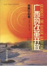 广西的改革开放 发展计划卷
