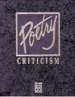 Poetry Criticism Volume 55