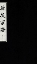 孙境宗谱 12
