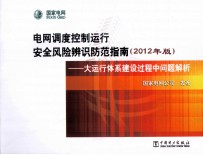 电网调度控制运行安全风险辨识防范指南 2012年版 大运行体系建设过程中问题解析