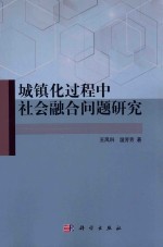 城镇化过程中社会融合问题研究