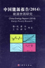 中国能源报告 2014 能源贫困研究