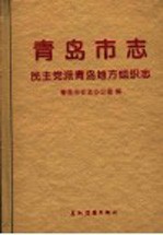 青岛市志 民主党派青岛地方组织志