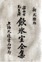 饮冰室全集 新式标点 8 卷15-16