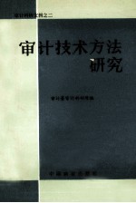 审计技术方法研究