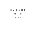 铝合金金属型铸造