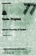 TEXTILE PROGRESS VOLUME 9 NUMBER 4