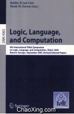 Lecture Notes in Artificial Intelligence 4363 Logic Language