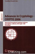 Lecture Notes in Computer Science 4117 Advances in Cryptology-CRYPTO 2006 26th Annual International