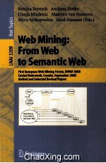 Lecture Notes in Artificial Intelligence 3209 Web Mining:From Web to Semantic Web