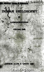 Indian philosophy Volume I
