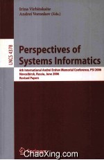 Lecture Notes in Computer Science 4378 Perspectives Of Systems Informatics 6th International Andrei