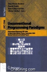 Lecture Notes in Computer science 3566 Unconventional Programming Paradigms International Workshop U