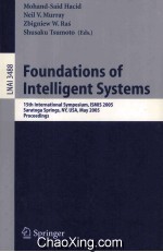 Lecture Notes in Artificial Intelligence 3488 Foundations of Intelligent Systems 15th International