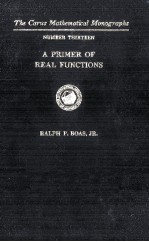 A Primer of Real Functions