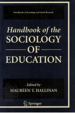 handbook of the sociology of education