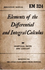 Elements of the Differential and Integral Calculus