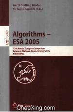 Lecture Notes in Computer Science 3669 Algorithms-ESA 2005 13th Annual European Symposium