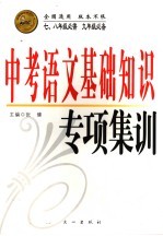 中考语文基础知识专项集训