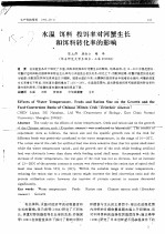 水温 饵料 投饵率对河蟹生长的饵料转化率的影响