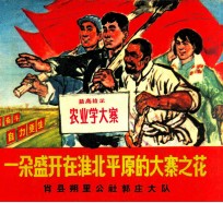 盛开在淮北平原上的大寨之花:肖县塑里公社郭庄大队