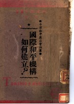世界和平机构如何建立?