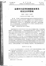 盐度对大连湾牡蛎胚胎发育及幼虫生长的影响